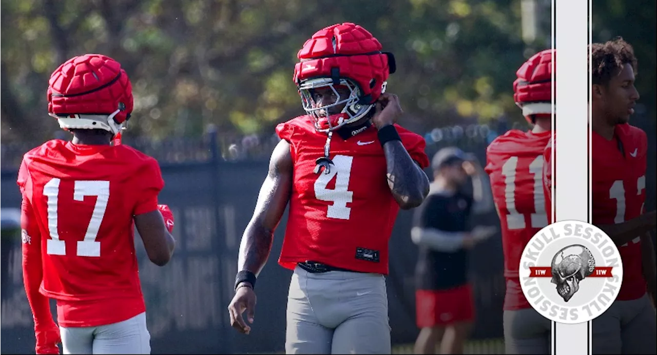 Skull Session: Jeremiah Smith and Carnell Tate Impress at Ohio State Practice and Ryan Day Wants to Name His QB1 “In the First Week to 10 Days” of Preseason Camp