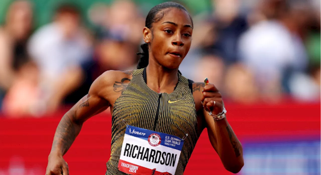 Richardson cruises through Olympic 100m heat