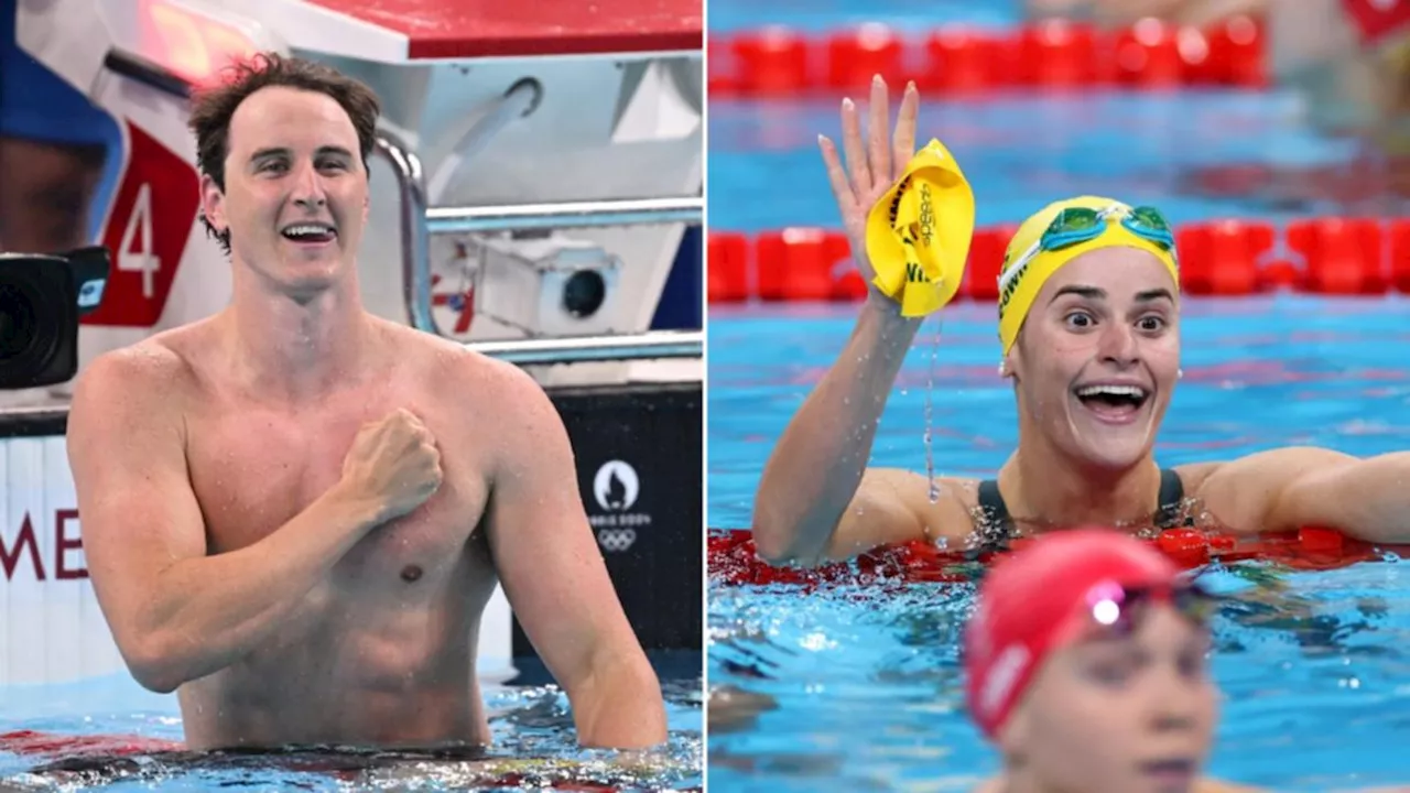 Cam McEvoy and Kaylee McKeown win historic swimming gold medals for Australia