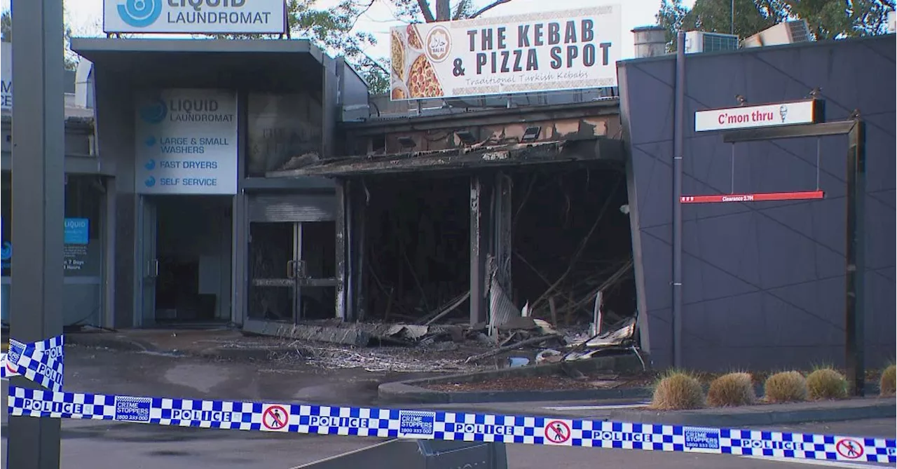 Man charged after kebab shop allegedly torched, police pursuit