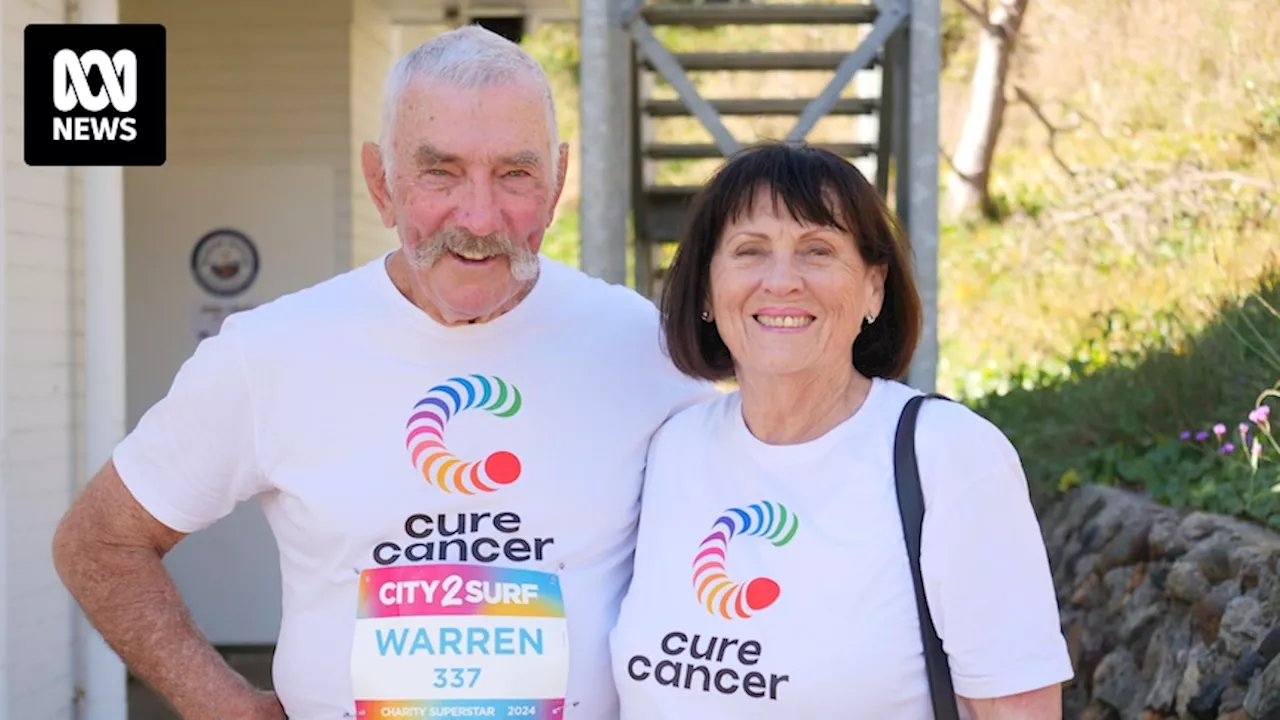 Cancer survivor Warren Turner prepares for City2Surf raising money for Cure Cancer