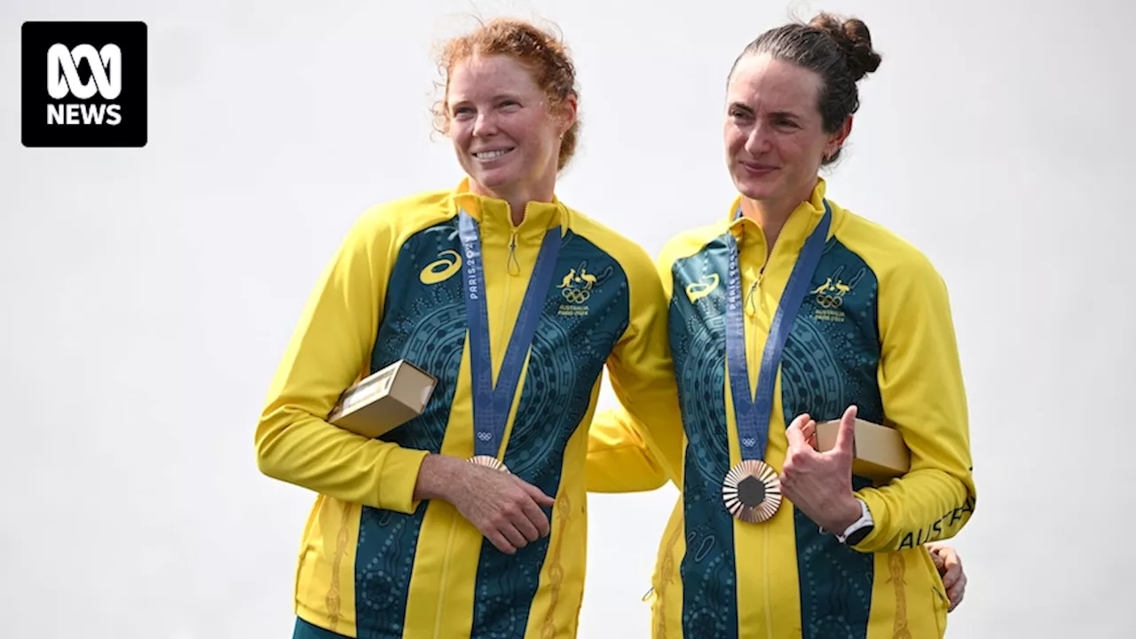 Jess Morrison and Annabelle McIntyre become two-time medallists with bronze in the women's pair at the Paris Olympics