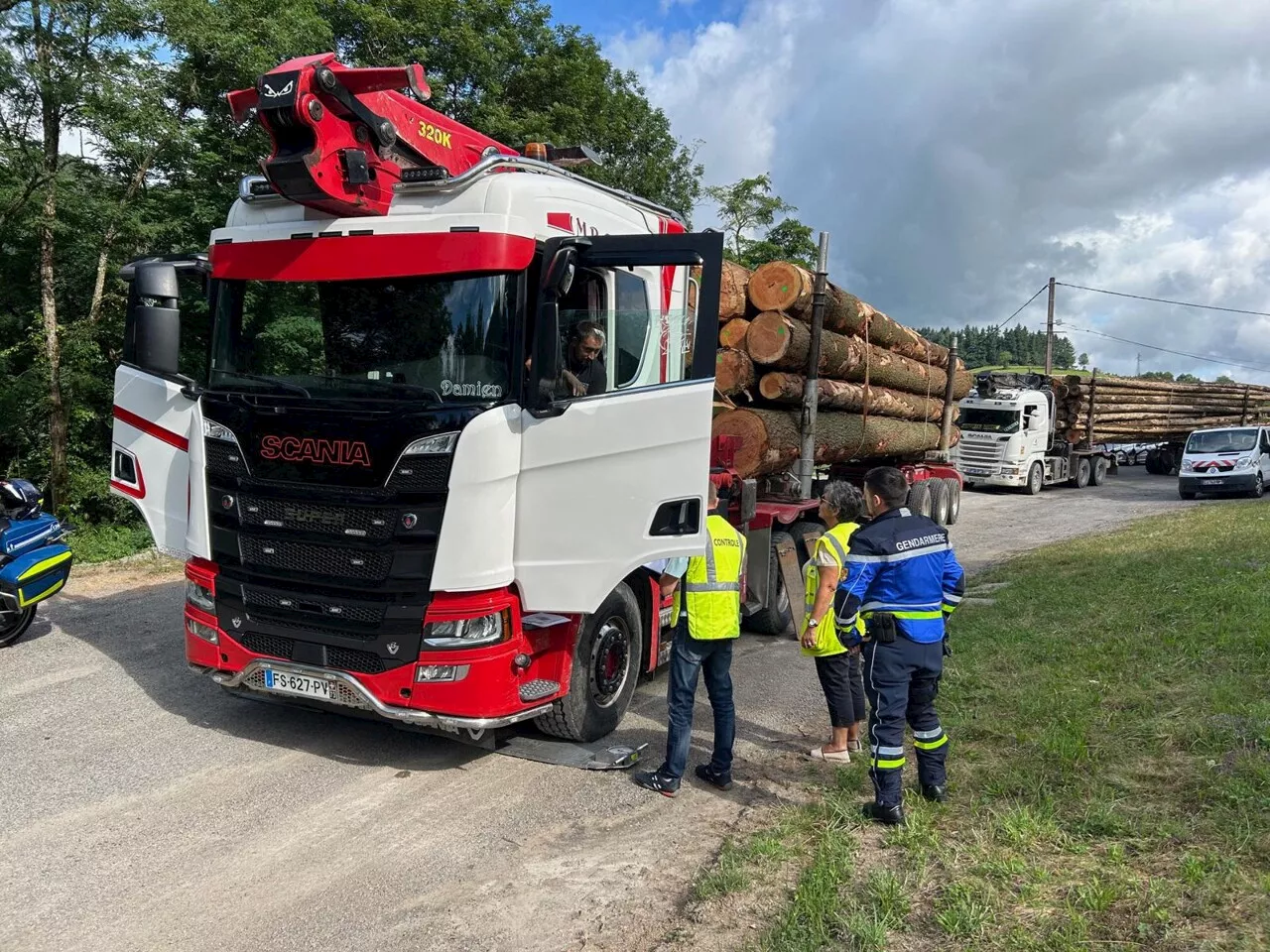 Près de Lyon : des chauffeurs abusent avec leur camion spécial, les gendarmes disent stop