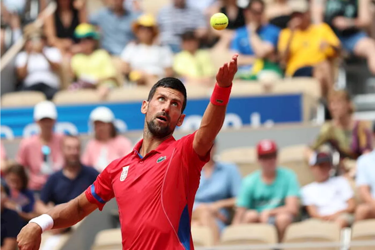 Parigi 24: Djokovic Musetti 1-0 (6-4) LIVE e FOTO nel primo set