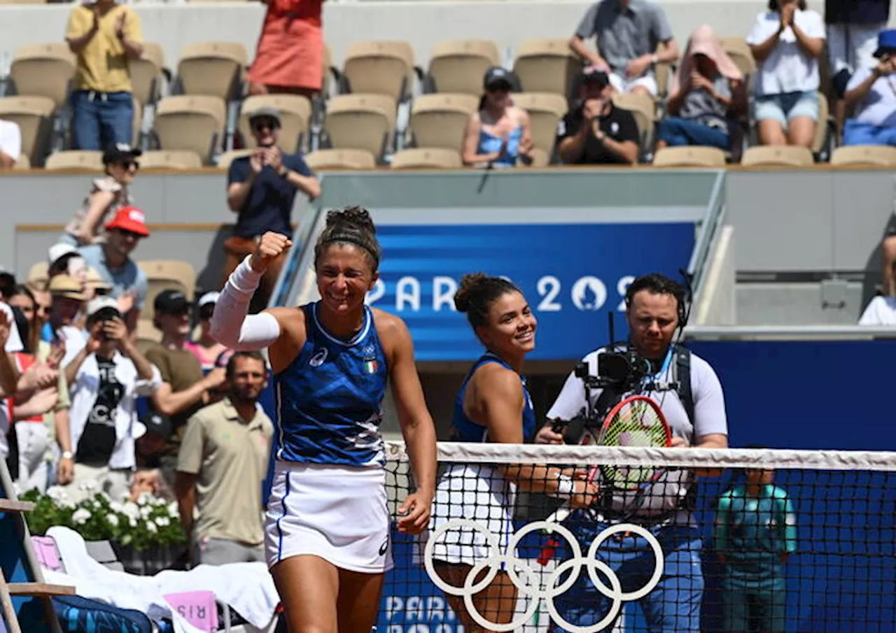 Parigi: un'altra medaglia all'Italia, Errani-Paolini in finale: 'Ora vogliamo l'oro'