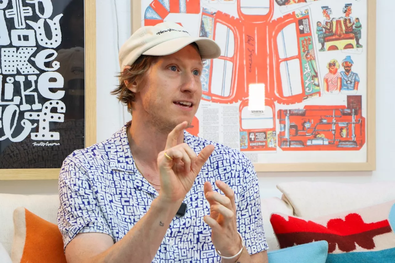 Artist Timothy Goodman eats, sleeps and breathes for NYC