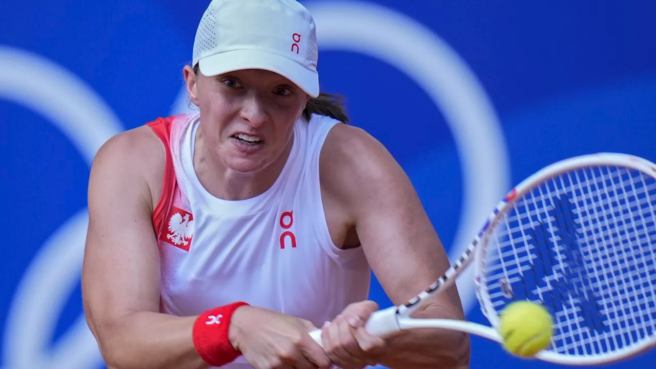 Olympics tennis: Iga Swiatek earns a bronze medal for Poland