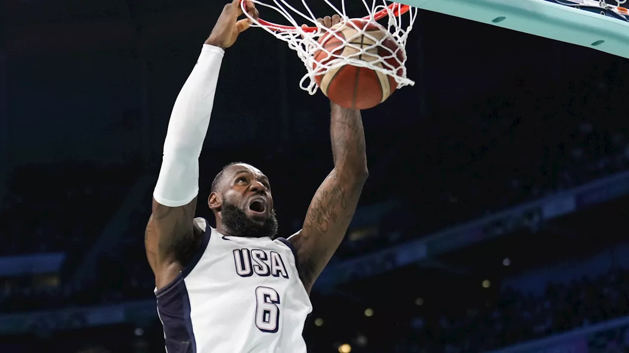 US Olympic basketball team seeks No. 1 seed going into Paris Games quarterfinals