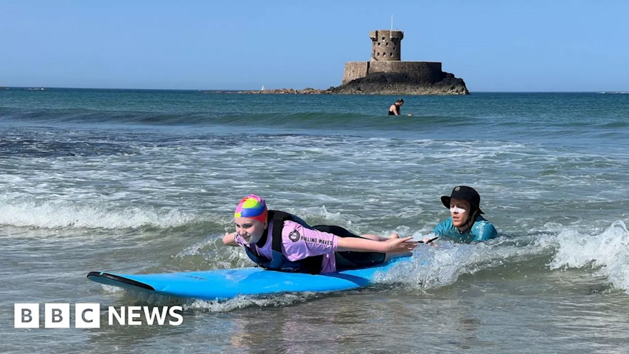 Ocean therapy in Jersey is making a difference