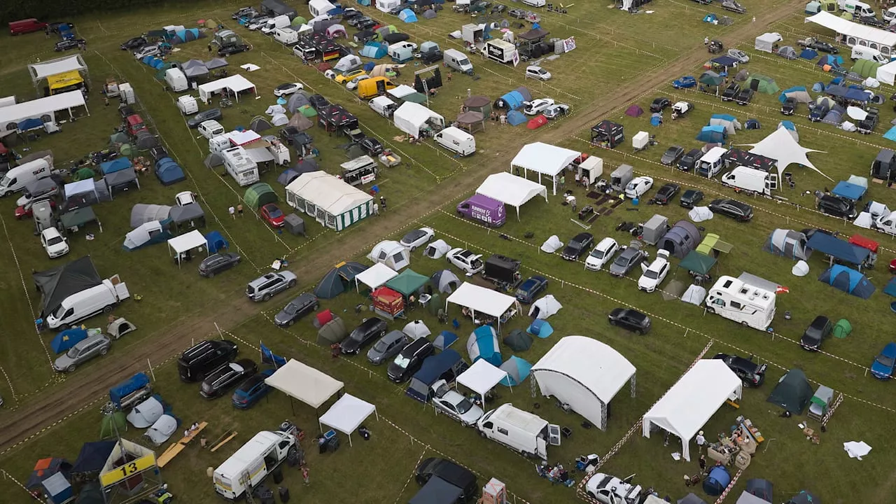 Kein Camping mehr beim „Nature One“-Festival: Gelände zu nass