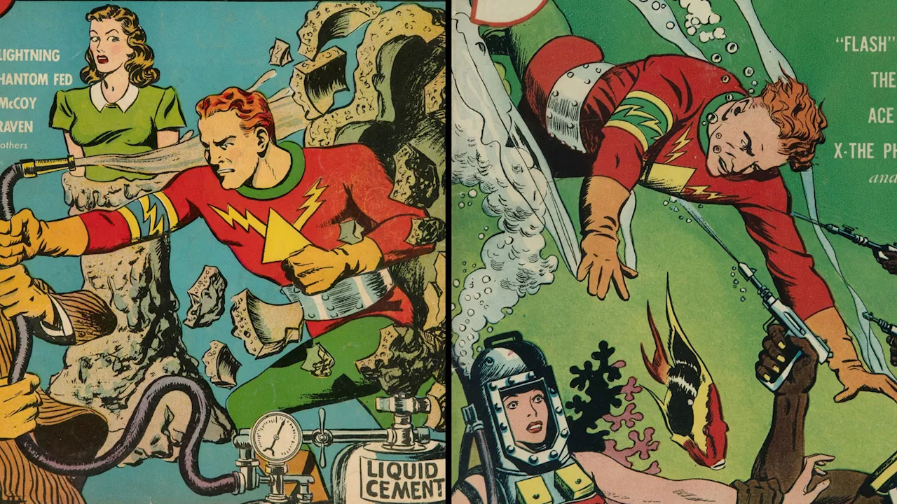 Ace's Dr. Fate, Flash Lightning in Sure-Fire Comics #1, Up for Auction