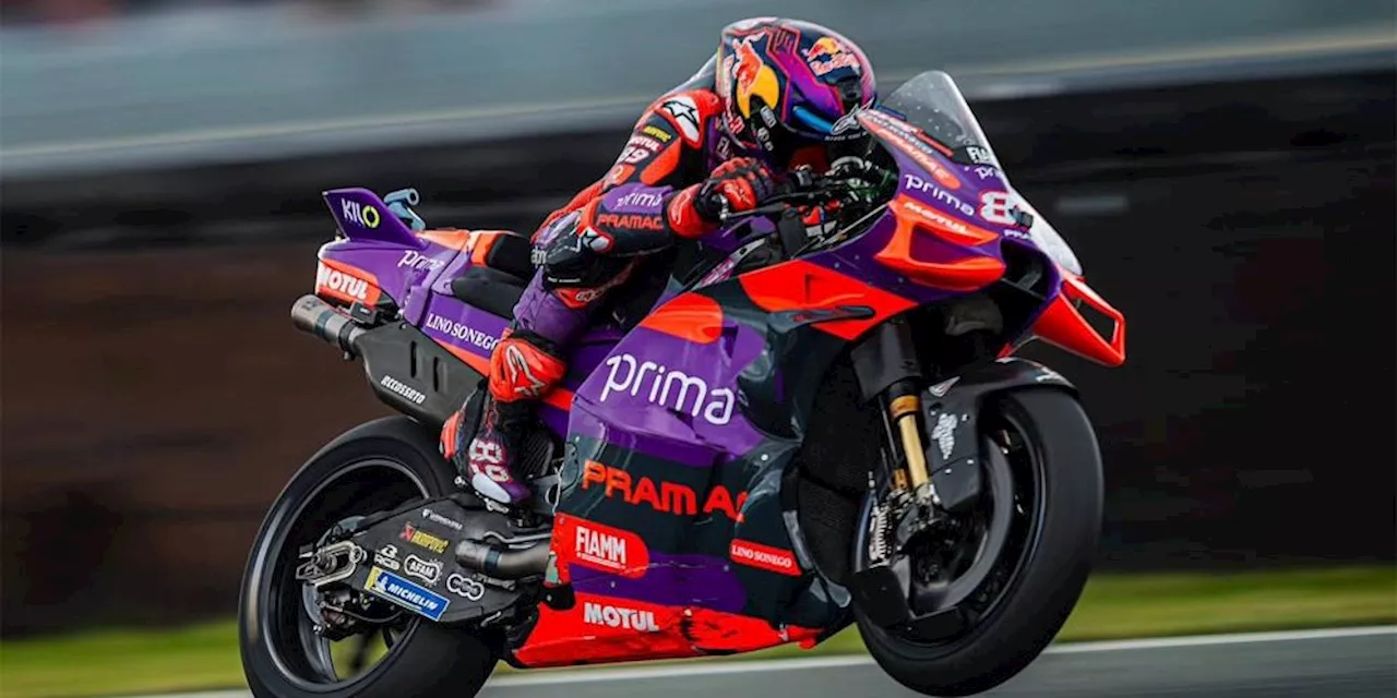 Hasil FP1 MotoGP Inggris 2024: Jorge Martin dan Duo Aprilia Memimpin