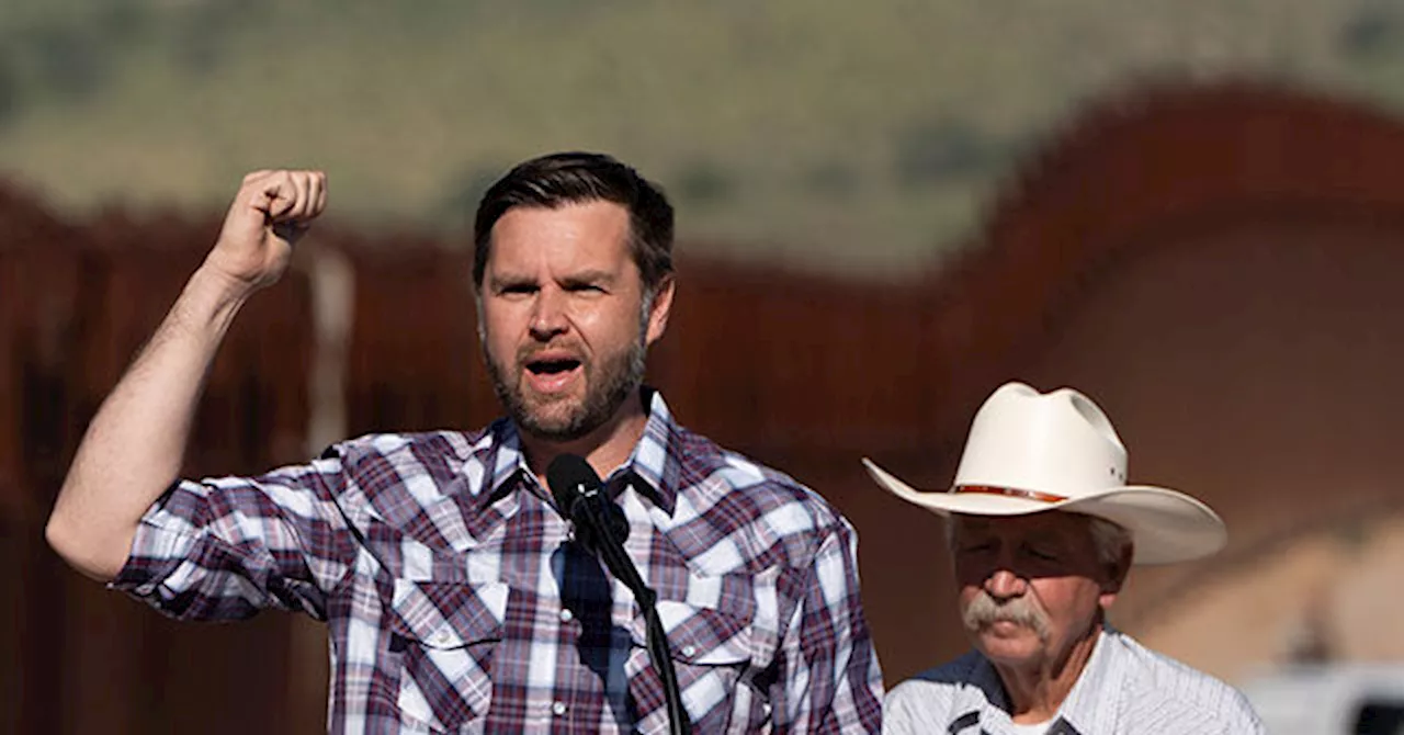 JD Vance at Border: We Effectively Have an Open Border Because of Kamala Harris