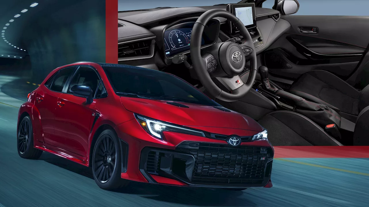 2025 Toyota GR Corolla Has An Eight-Speed Auto And More Torque Than Ever