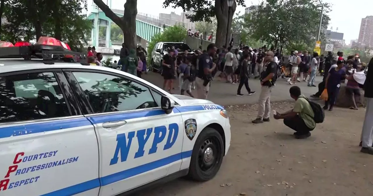 NYC police sweep migrant shelter for 'dangerous contraband' days after deadly shooting