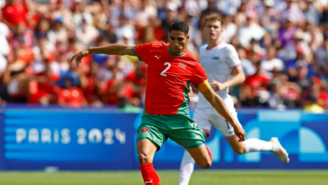 Morocco outclass US 4-0 to reach first men's Olympic football semi-final