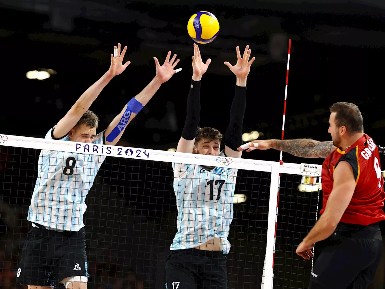 De la medalla en Tokio a una temprana eliminación en París: la selección de vóleibol de Argentina quedó fuera de los Juegos tras caer con Alemania
