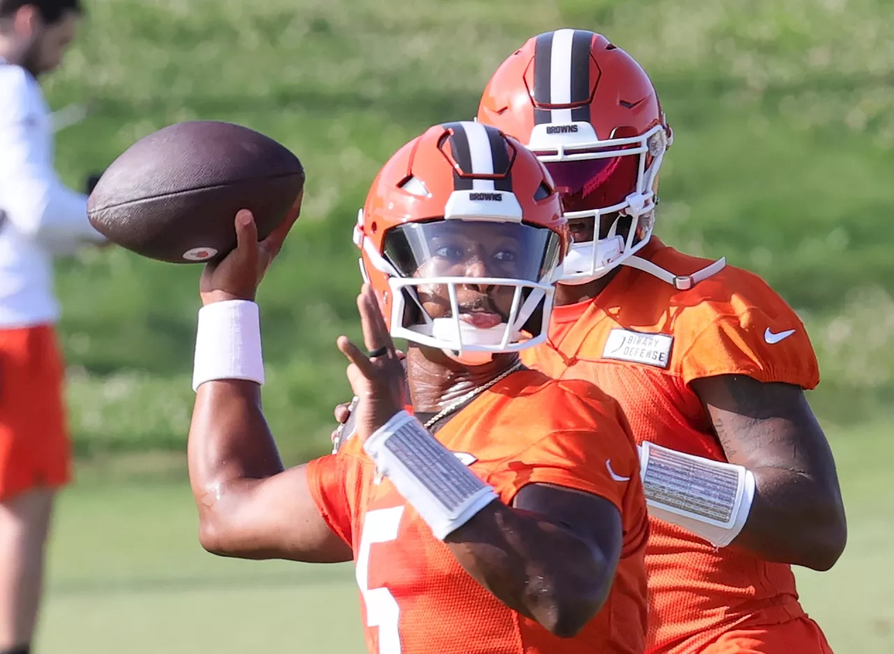 What happened at Browns training camp Day 7: Jameis Winston runs 1st 2-minute drill with Deshaun Watson resti