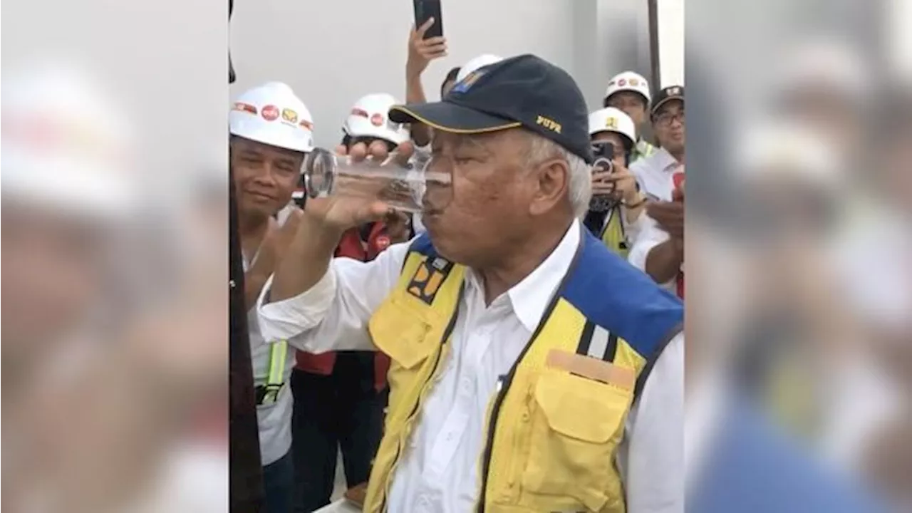 Jokowi Belum Minum Air Langsung dari Keran di IKN, Ini Kata Basuki