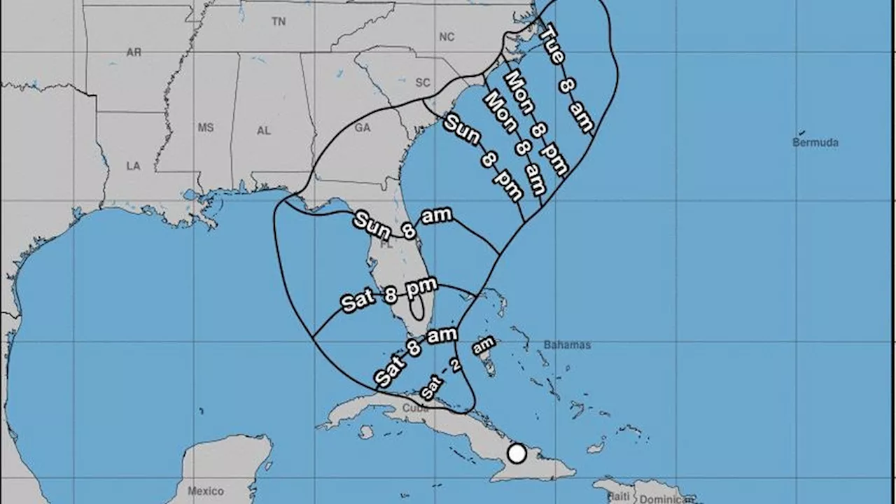 Trayectoria de la tormenta tropical Debby: hacia dónde se dirigiría y qué estados amenazaría