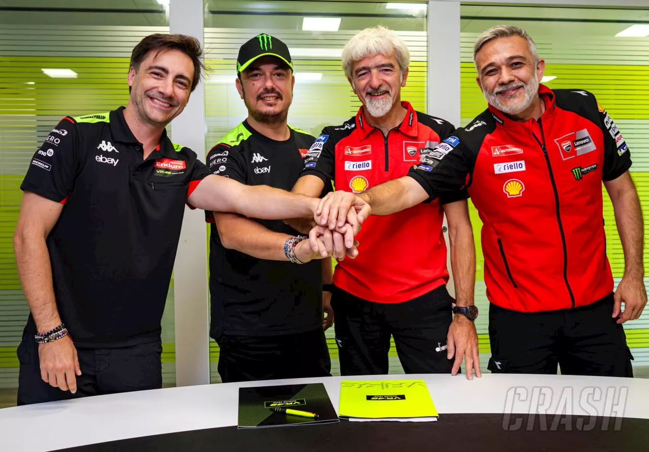 Official: VR46 becomes ‘factory-supported’ Ducati MotoGP team