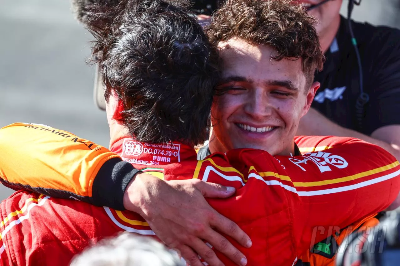 Lando Norris: Carlos Sainz “should have gone” to Red Bull for F1 2025