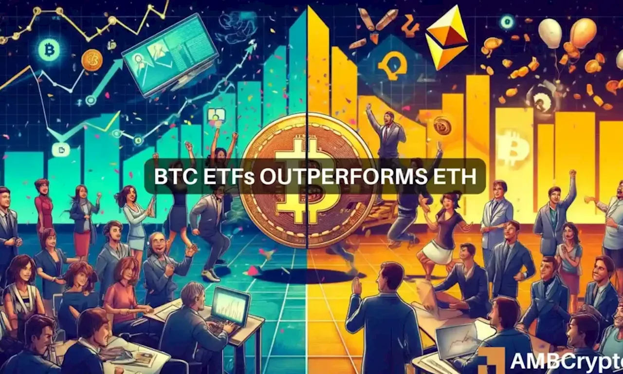 Bitcoin ETF inflows dominate as BlackRock leads: ‘No place for ETH’