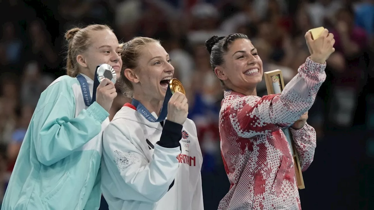 Trampoline bronze extends Canada's medal streak to seven days at Paris Games