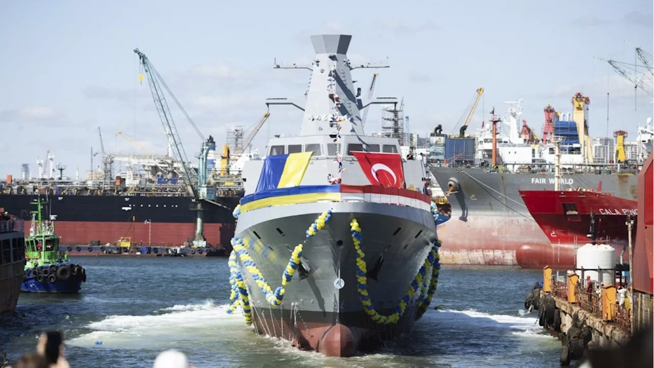 Ukraine adds another Turkish corvette to its navy for the war with Russia