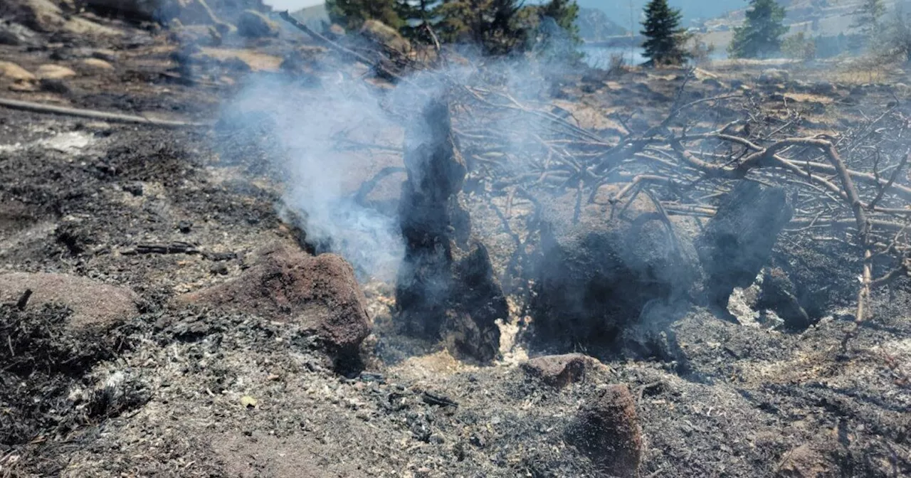 Lake Shore Fire burning near Gross Reservoir in Boulder County 100% contained, fire officials say