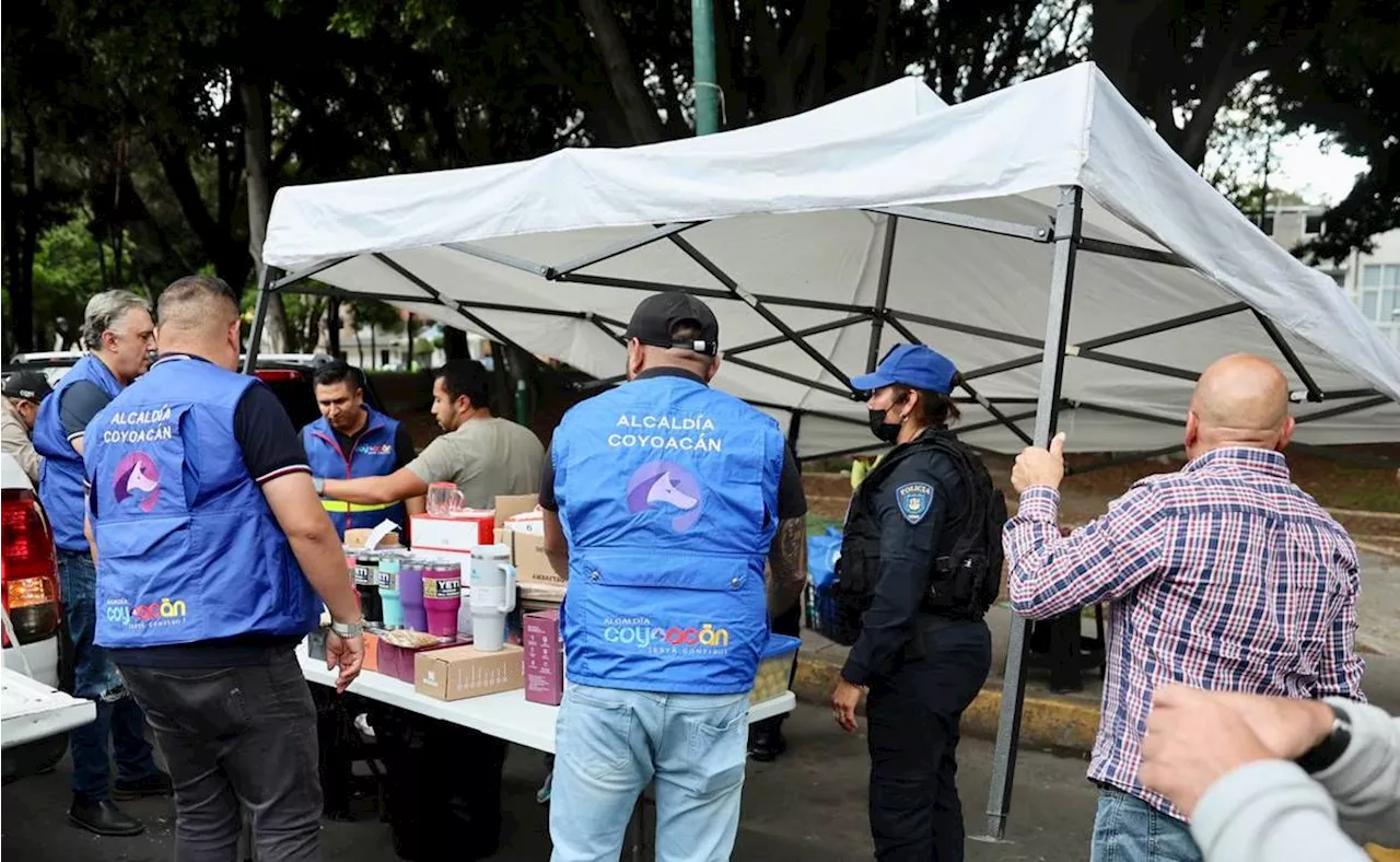 Nuevo operativo en Coyoacán contra chelerías; participan 60 unidades de la Secretaría de Seguridad Ciudadana