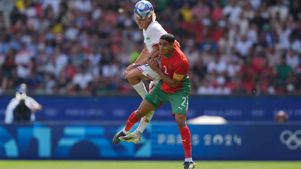 Olympics 2024: Morocco eliminates US men in soccer quarters