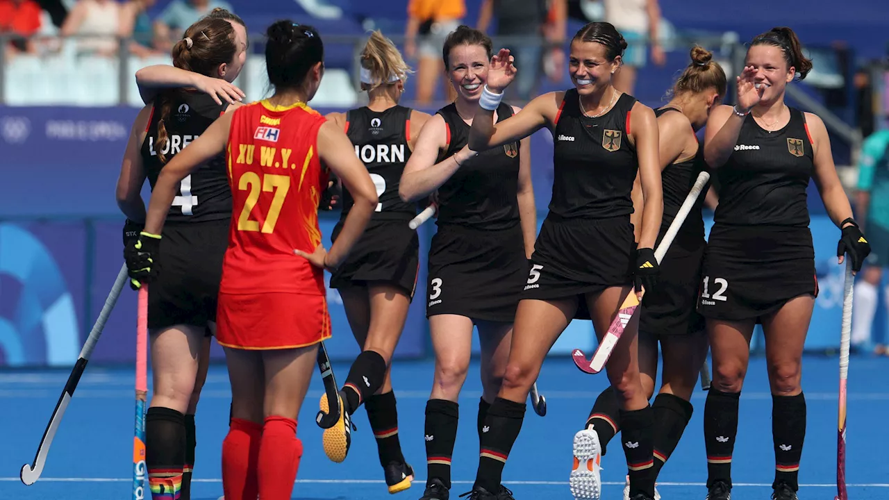 Olympia 2024: Deutsche Hockey-Frauen vorzeitig im Viertelfinale - Außenministerin Baerbock bejubelt Sieg gegen China