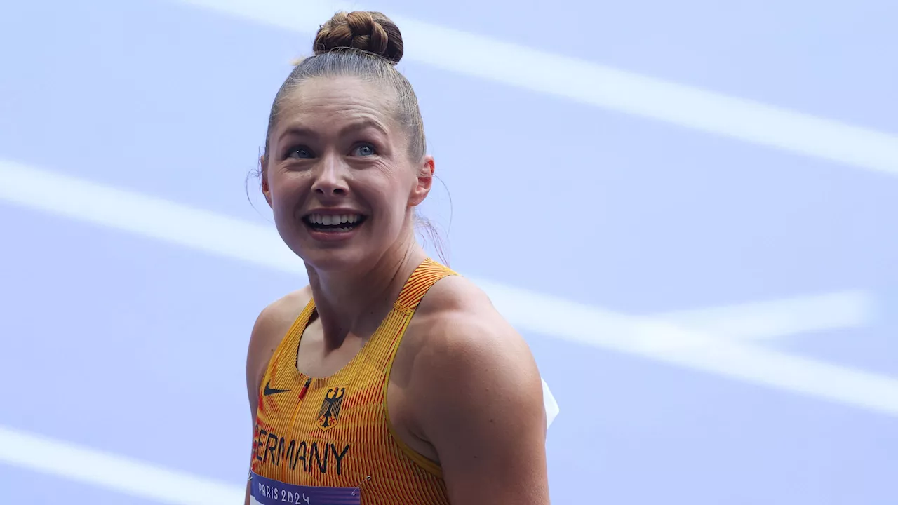 Olympia 2024: Sprinterin Gina Lückenkemper rauscht ins Halbfinale der Olympischen Spiele - Rebekka Haas scheidet aus