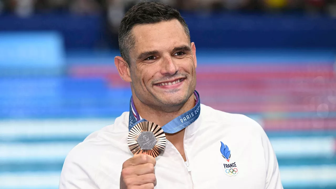  Médaillé de bronze sur 50 m, Florent Manaudou n'a replongé que pour vivre ce moment