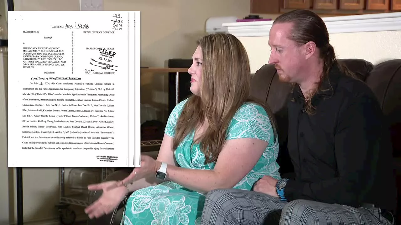 Frisco couple sues Houston surrogacy company they say stole thousands