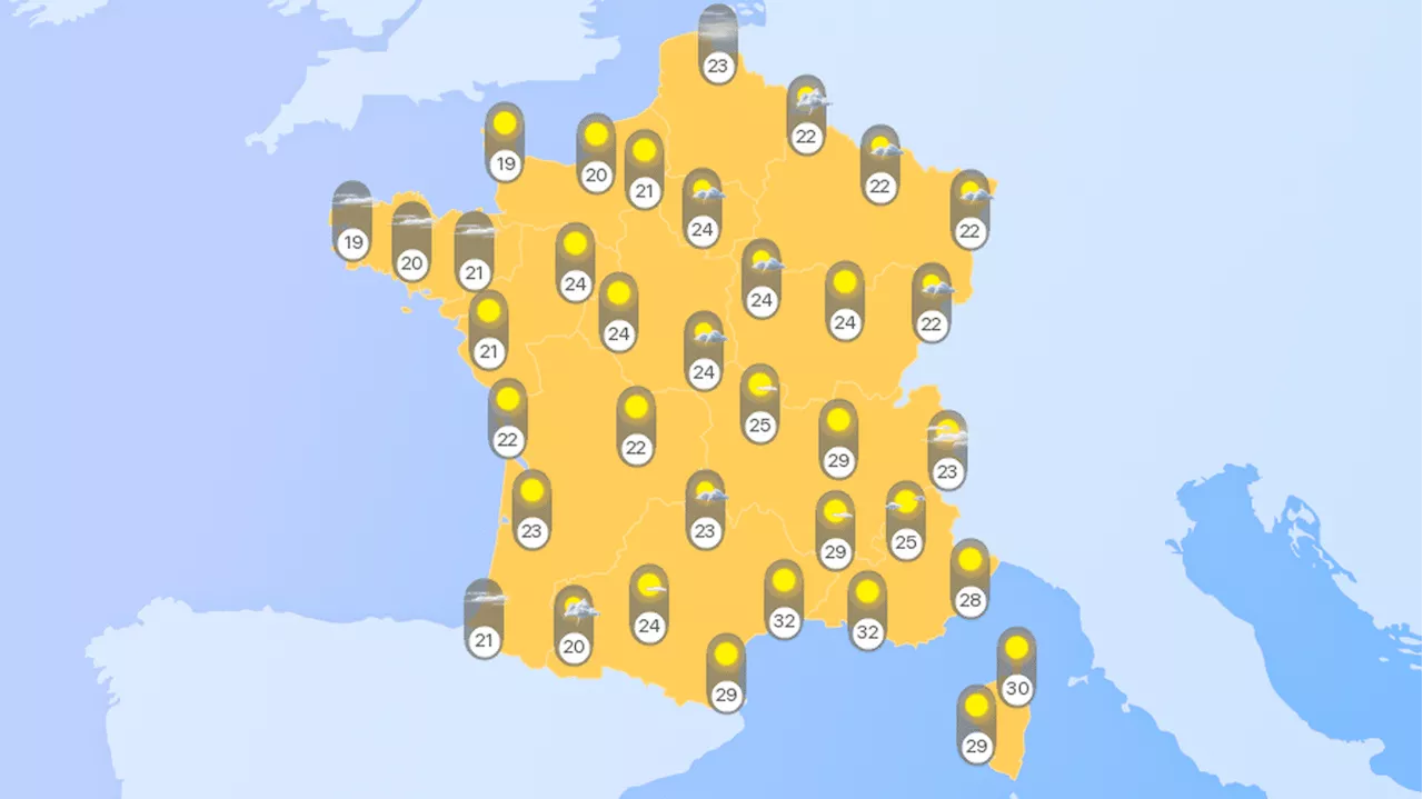 Météo du 2 août 2024 en France : des alertes canicule et crues sont prévues ce jour