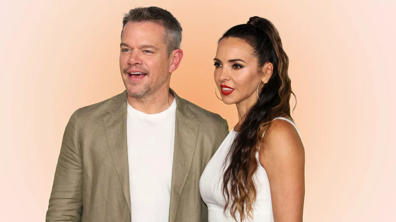 Matt Damon Brought All Four Daughters and His Mum to His Latest Movie Premiere