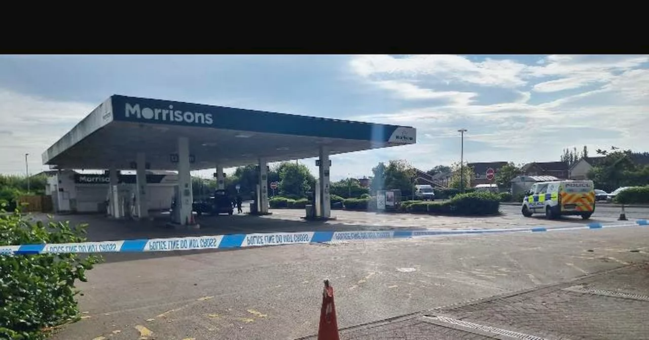 Two men stabbed as Cambuslang Morrisons petrol station shut down with forensics on scene