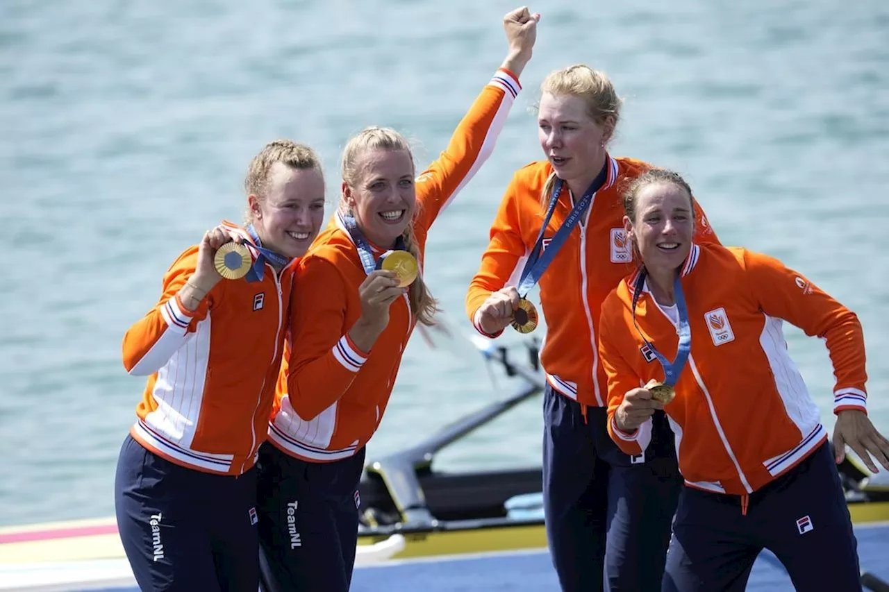 Paris Olympics: Dutch rower Marloes Oldenburg celebrates rowing gold two years after serious bicycle crash