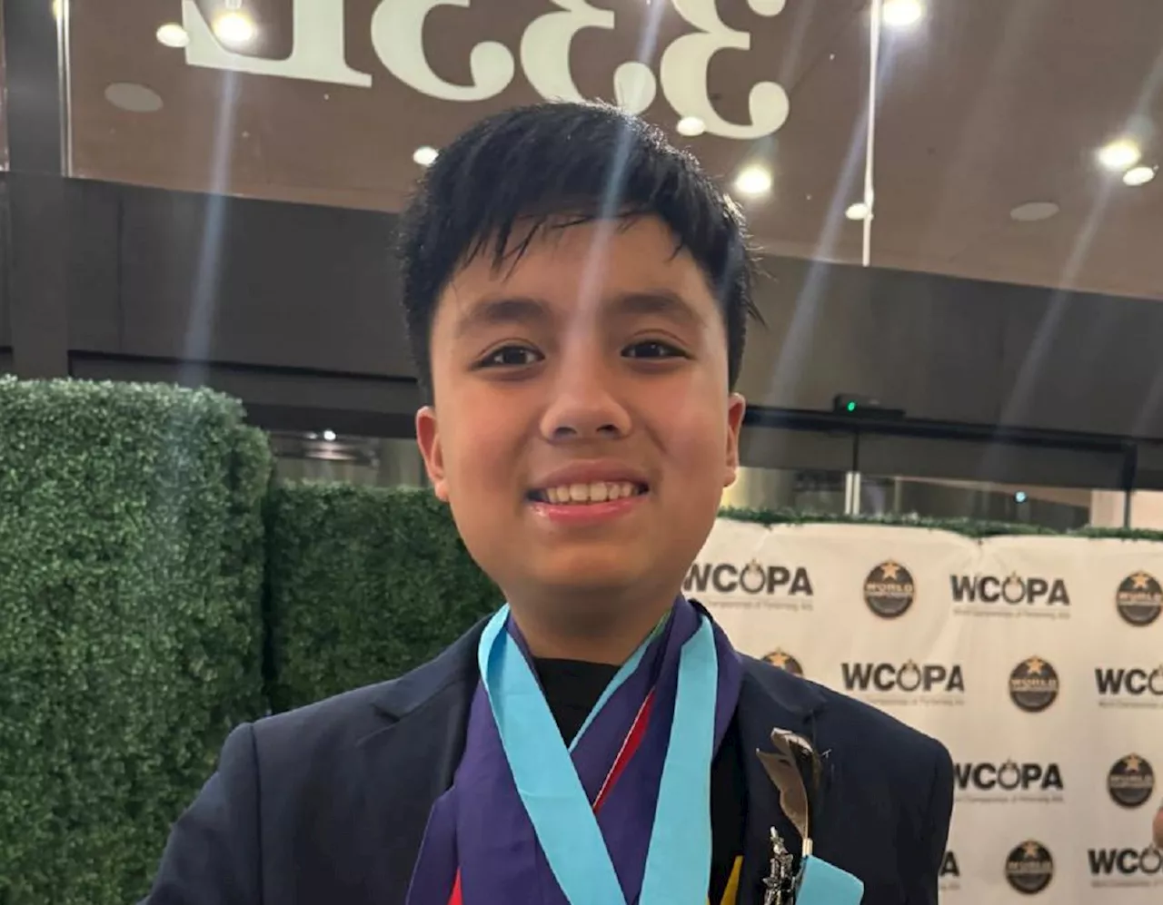 12-year-old Pinoy making waves in Dubai after winning big at 'Olympics of performing arts'