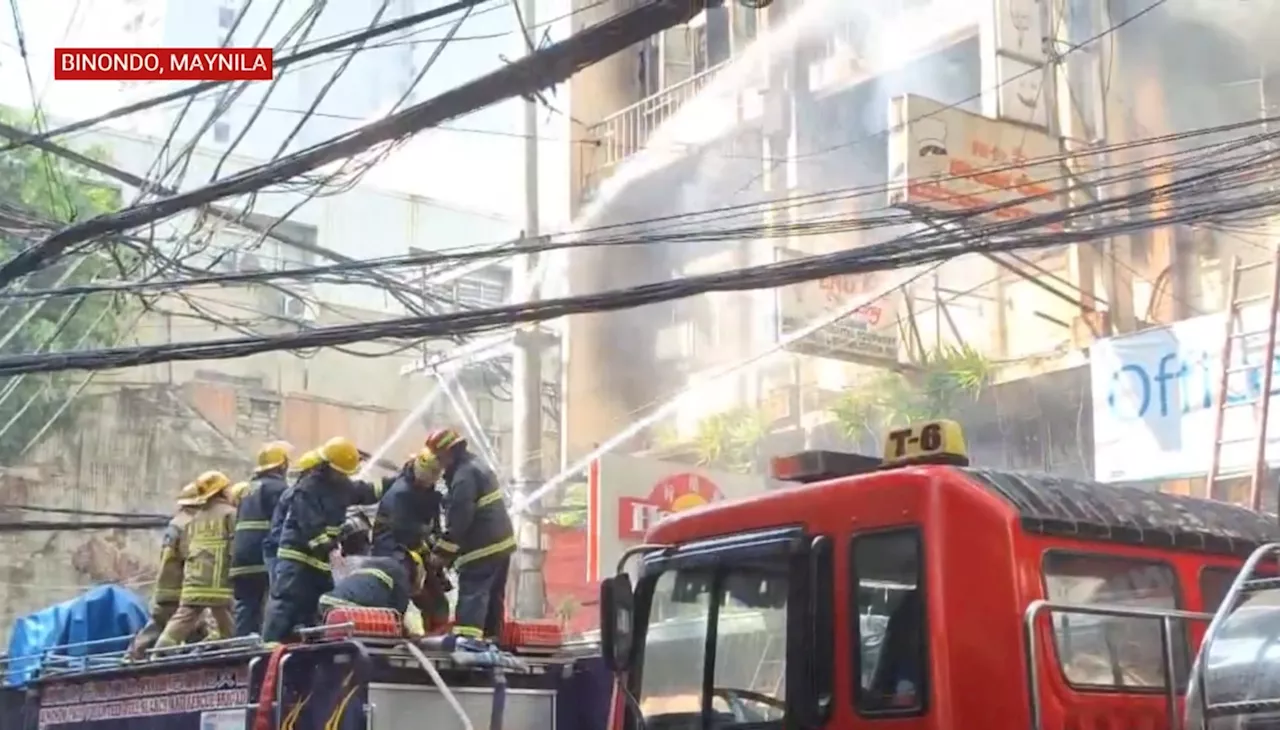 Families mourn victims of Binondo building fire