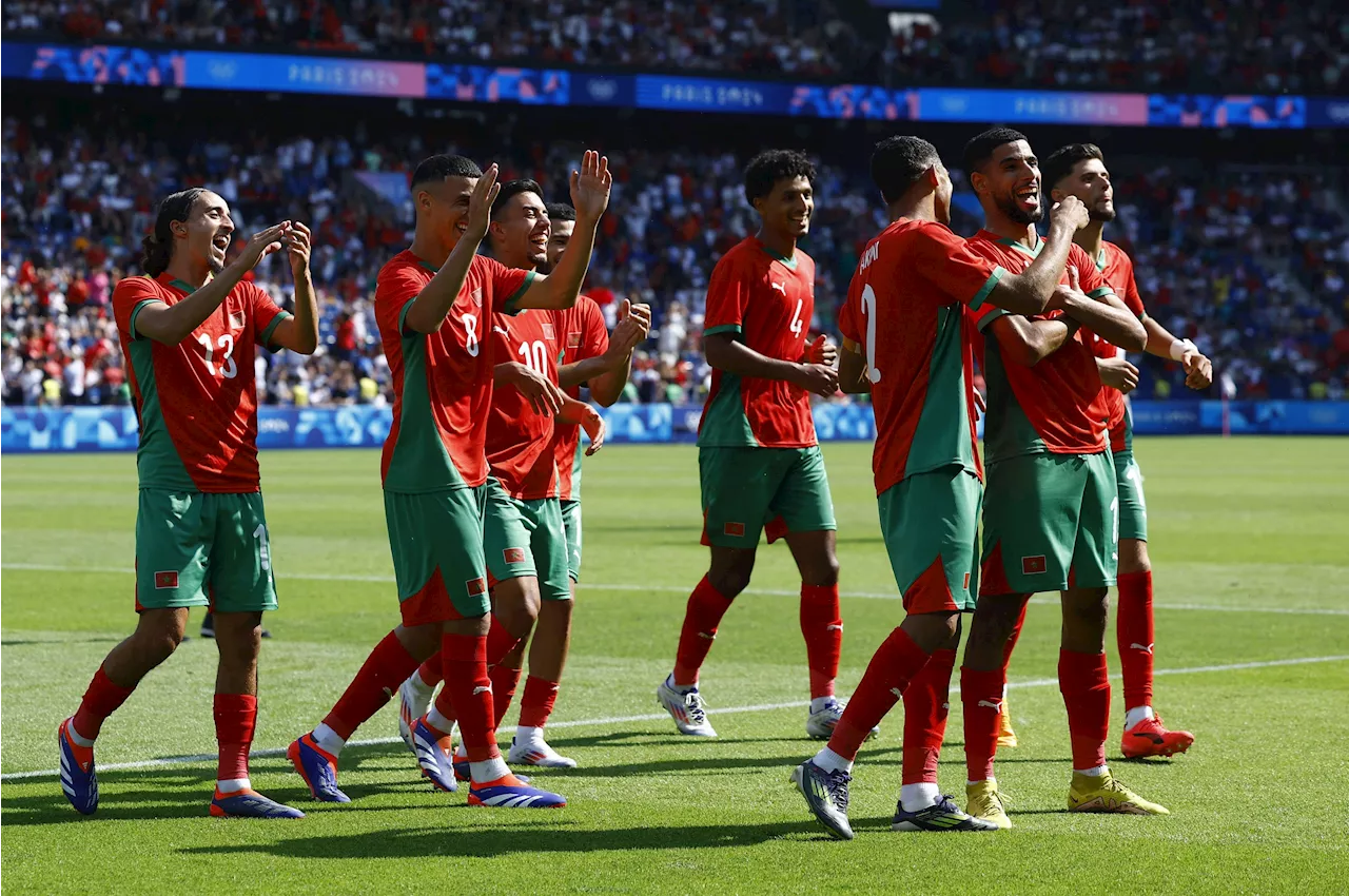 Morocco outclasses US 4-0 to reach first Olympic football semis