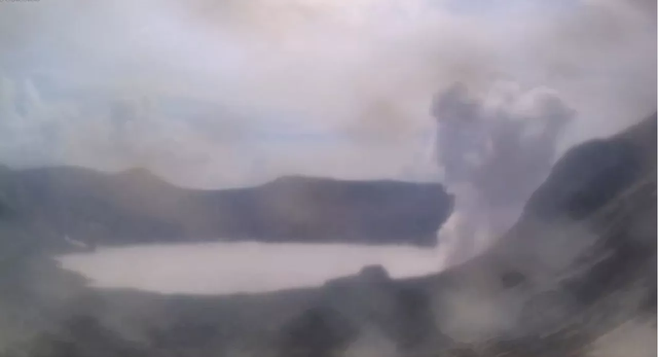 Phreatic eruption recorded at Taal Volcano — PHIVOLCS