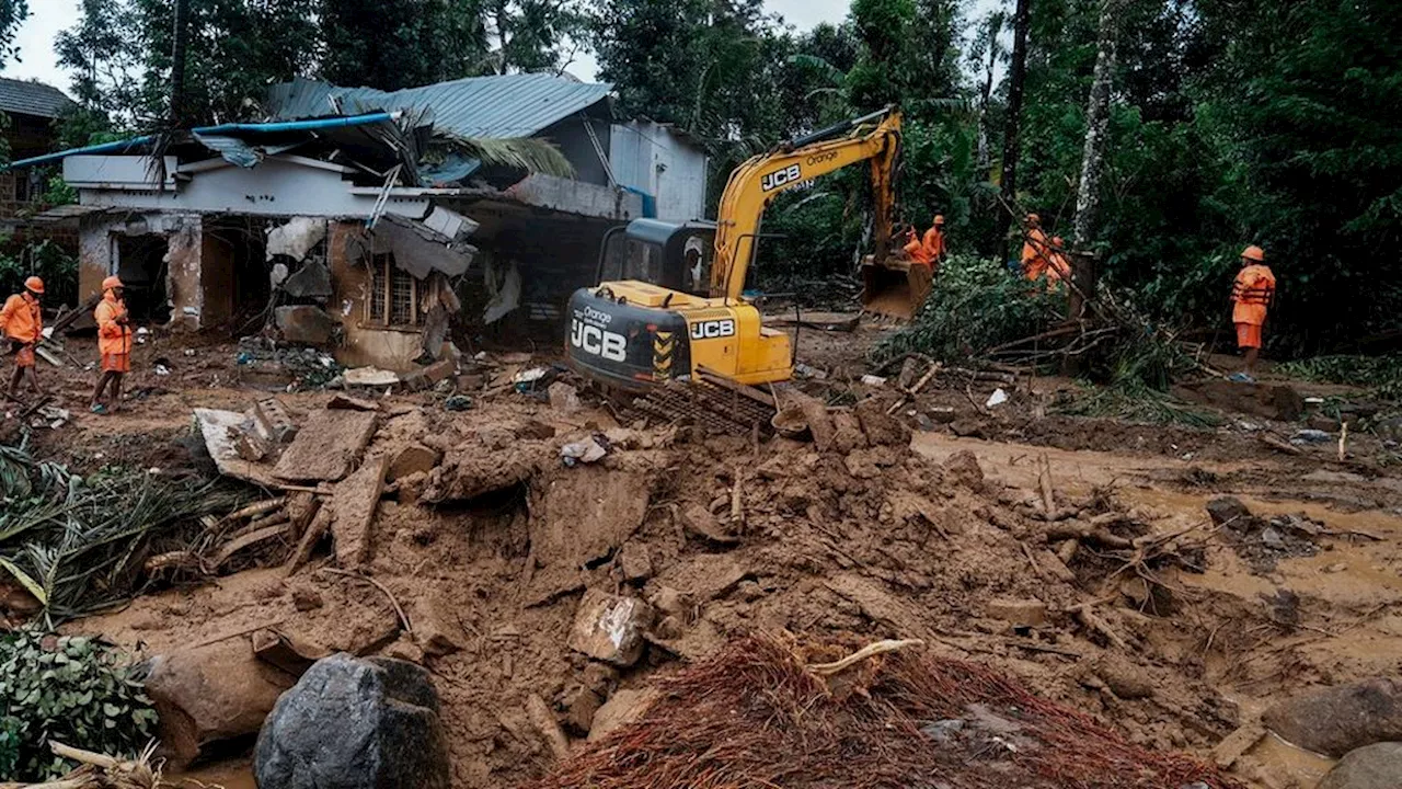 Tanah Longsor di Wayanad Tewaskan 308 Orang, Ribuan Warga Mengungsi