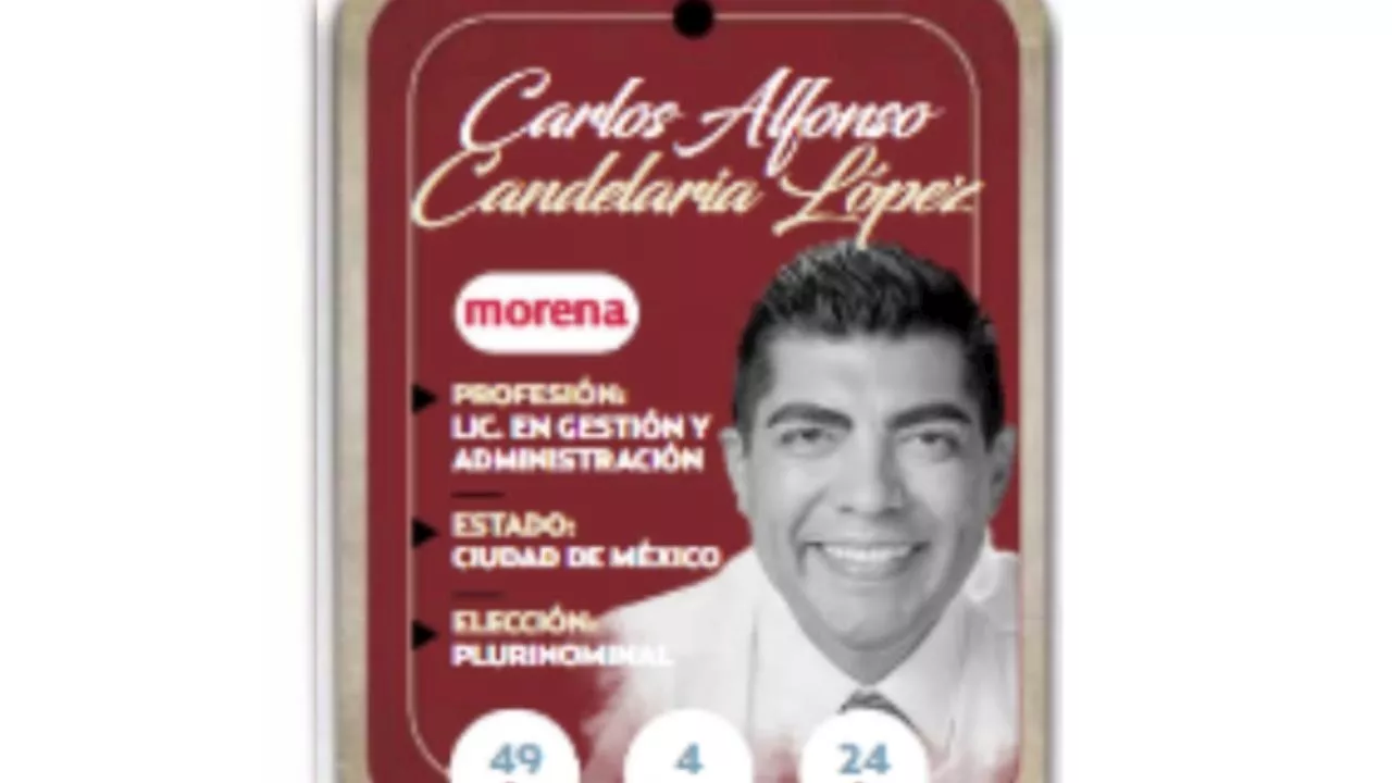 Conoce a Carlos Alfonso Candelaria López, próximo diputado de Morena