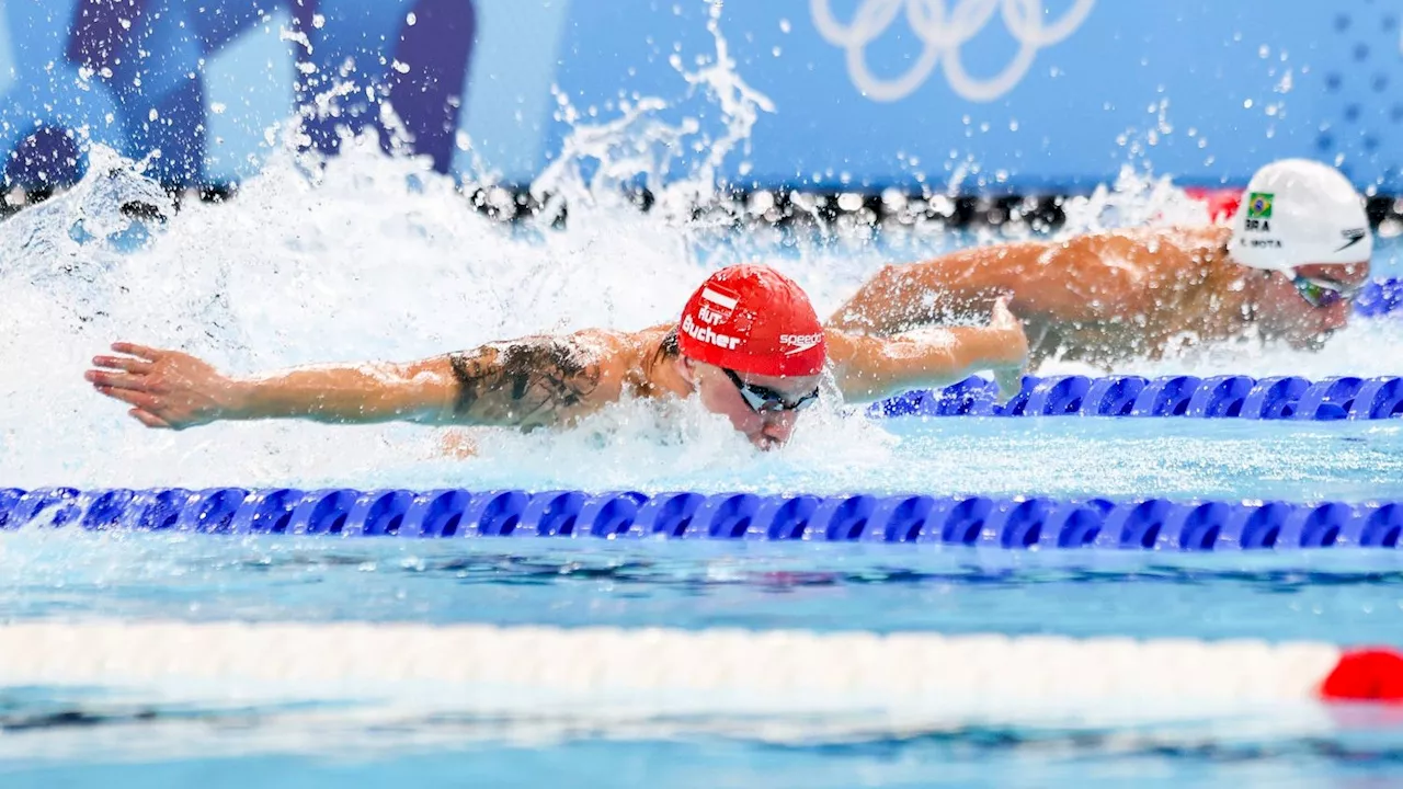 Enttäuschung bei Österreichern - Olympia, 7. Tag: Bucher schwimmt an Medaille vorbei