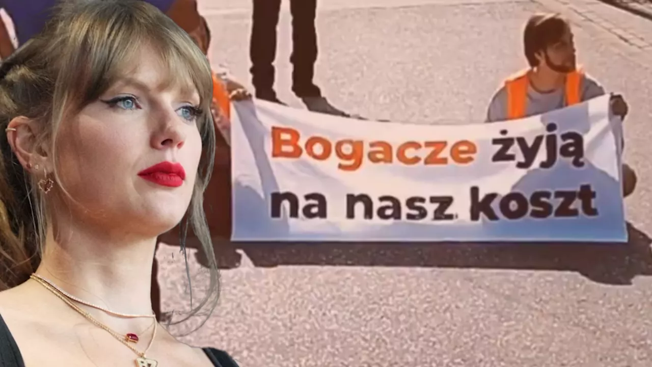 'Ultrareiche töten uns' - Klima-Kleber blockieren Taylor Swift in Warschau