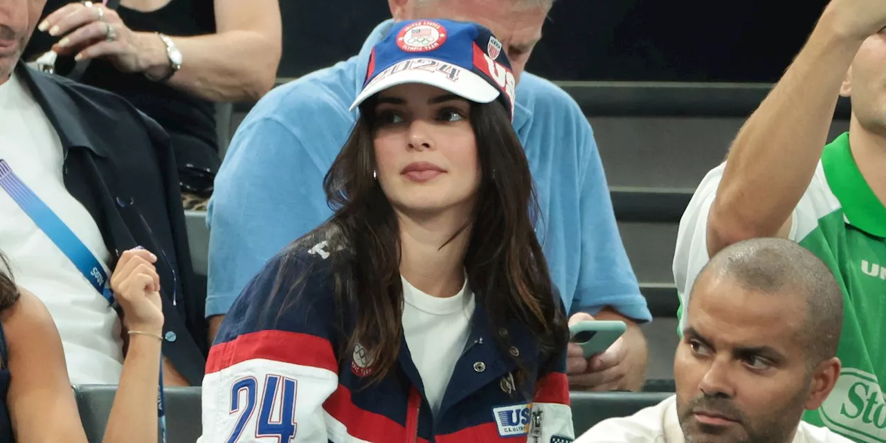 Kendall Jenner Reps Team USA in Official Ralph Lauren Merch at the Paris Olympics