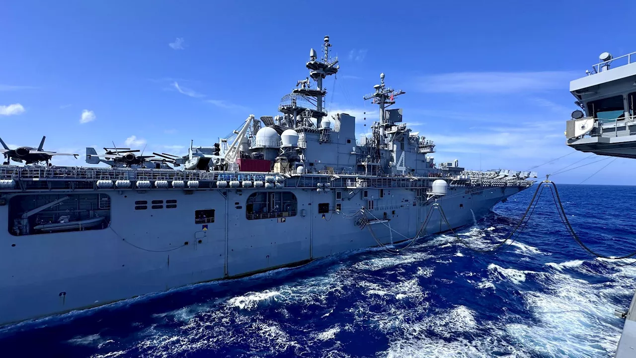 NZ Navy vessel sets record with 3.5M liter refueling of US warship in 8.5 hours